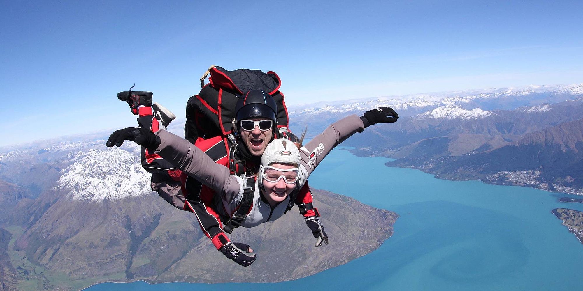 Queenstown parachutespringen | rondreis Nieuw-Zeeland
