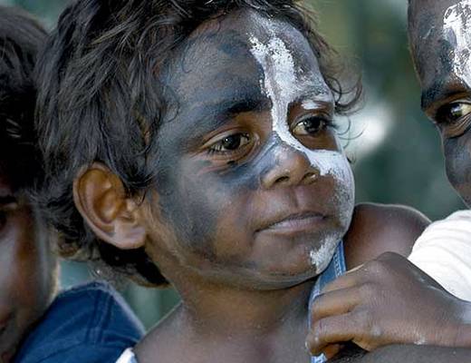 Tiwi Island Aboriginal kinderen | rondreis Australië