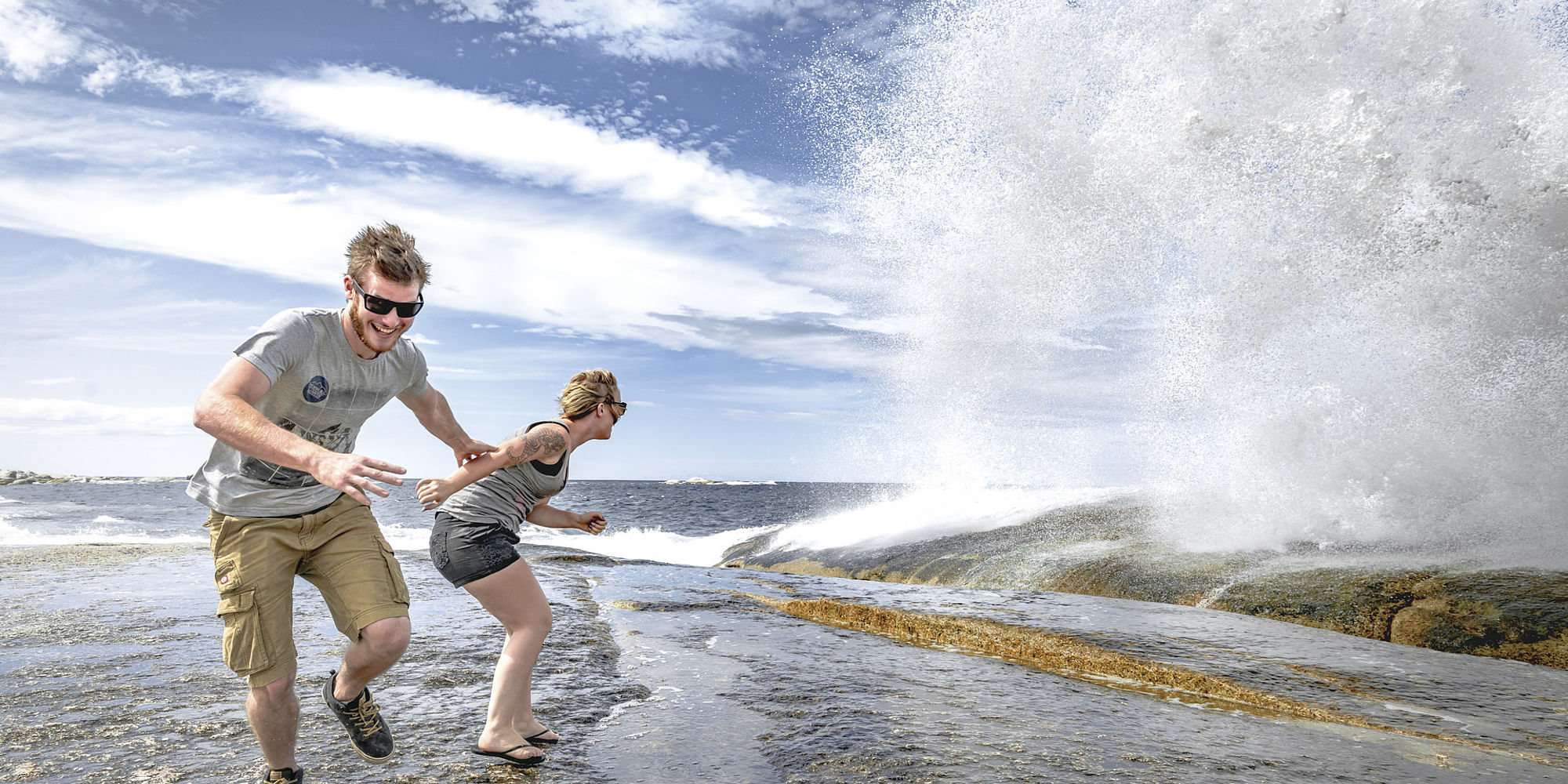 Bicheno Blowhole | Rondreis Tasmanië