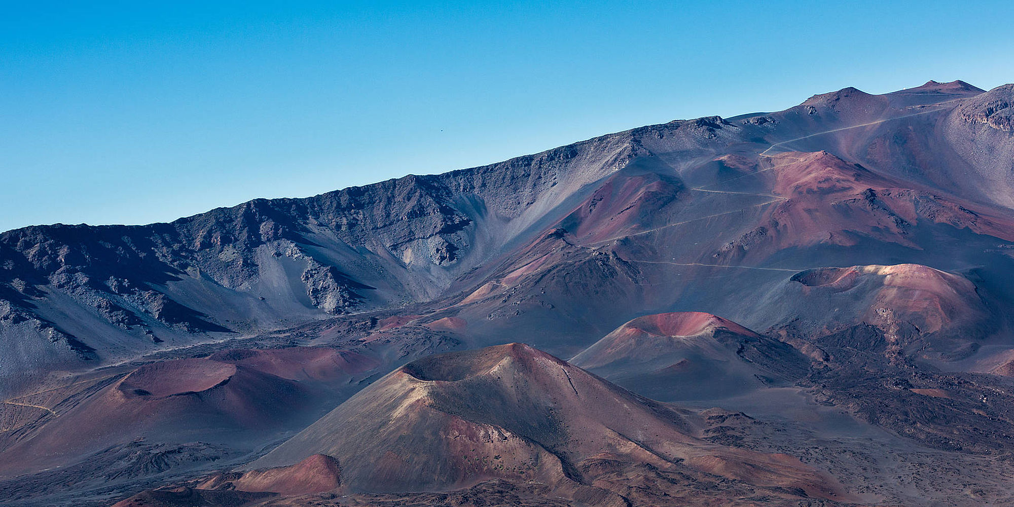 Haleakala Vulkaan kegels | vakantie Hawaii