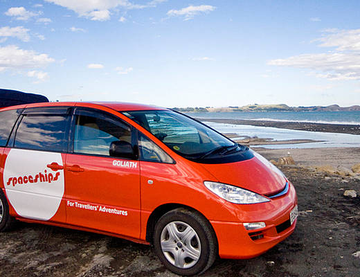 Spaceships | camper huren Nieuw-Zeeland