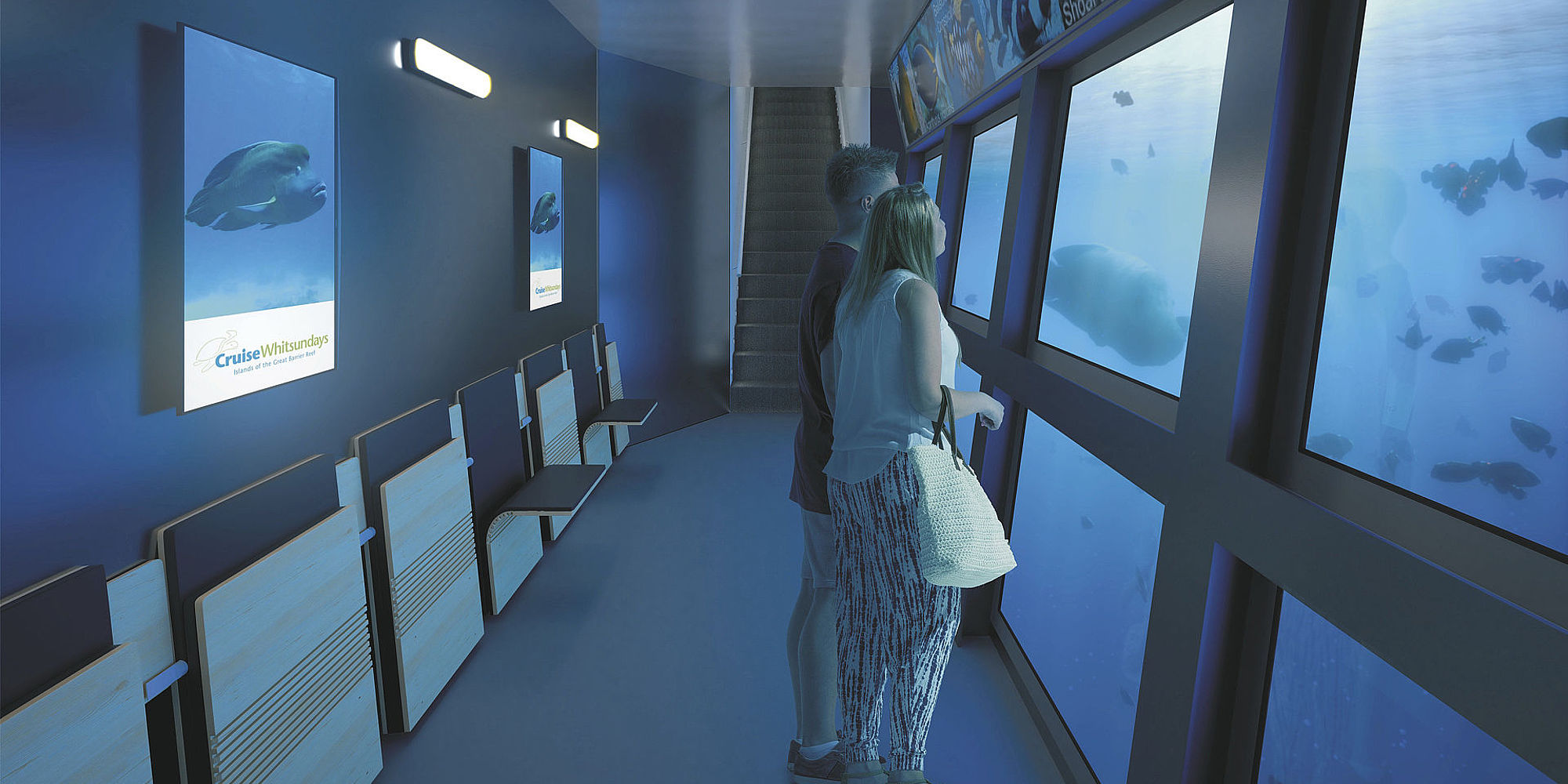 Cruise Whitsundays, Onderwater Observatorium