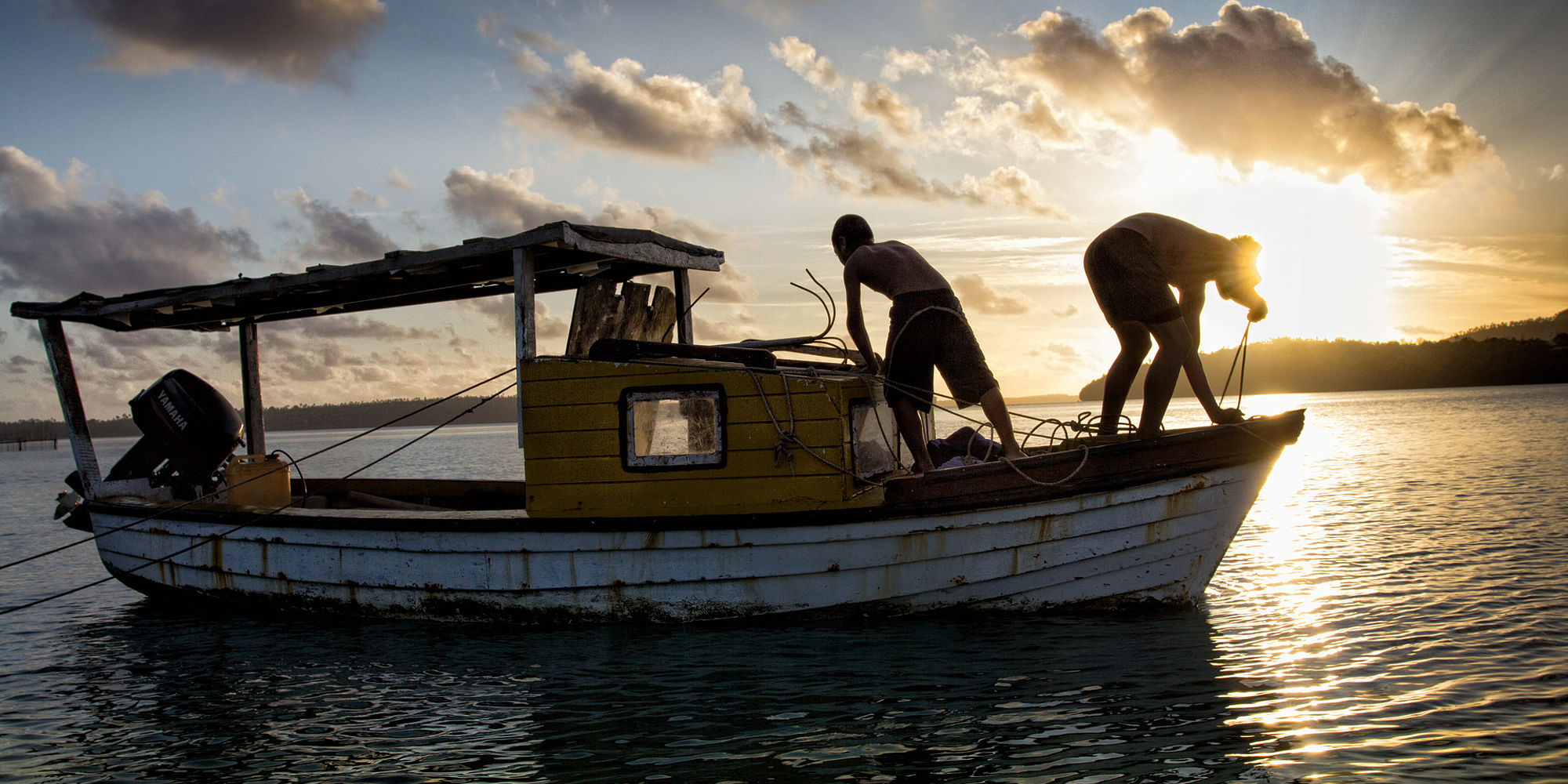 Visserboot| vakantie Tonga