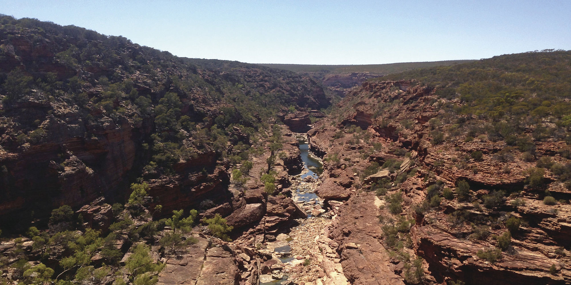 Z bend Kalbarri | rondreis Australië