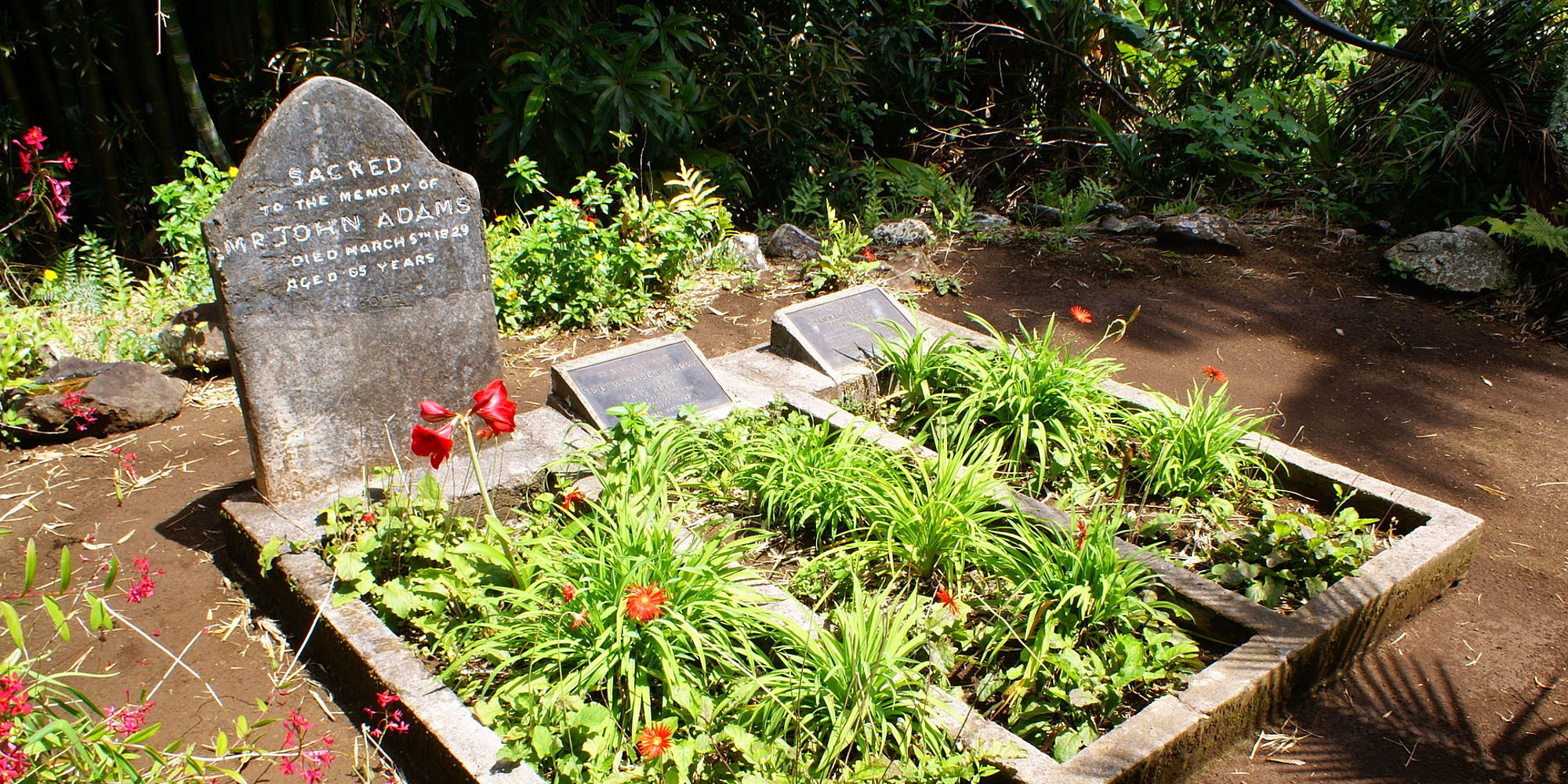 John Adams Graf | vakantie Pitcairn