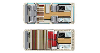 Apollo Endeavour Camper Interieur Apollo Endeavour Camper Interieur | camper huren Nieuw-Zeeland