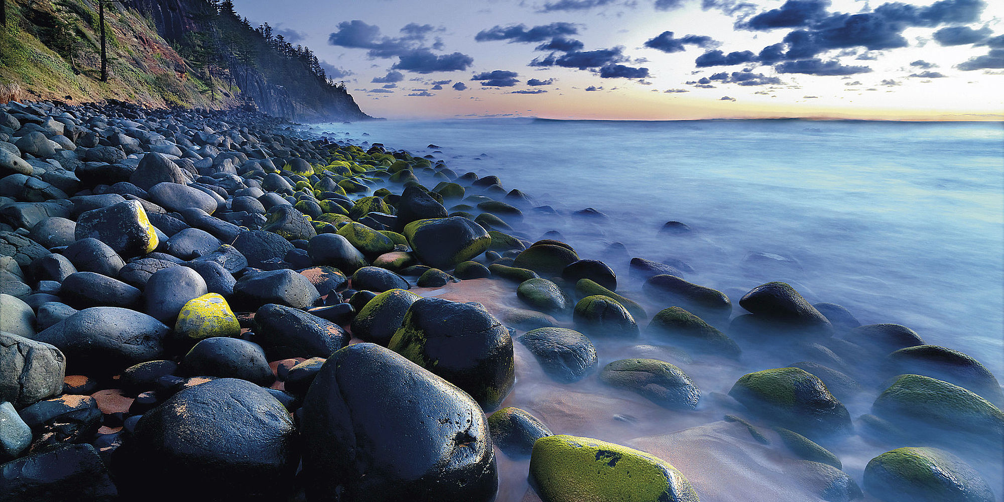 Braod Leef villas, Norfolk Island kustlijn