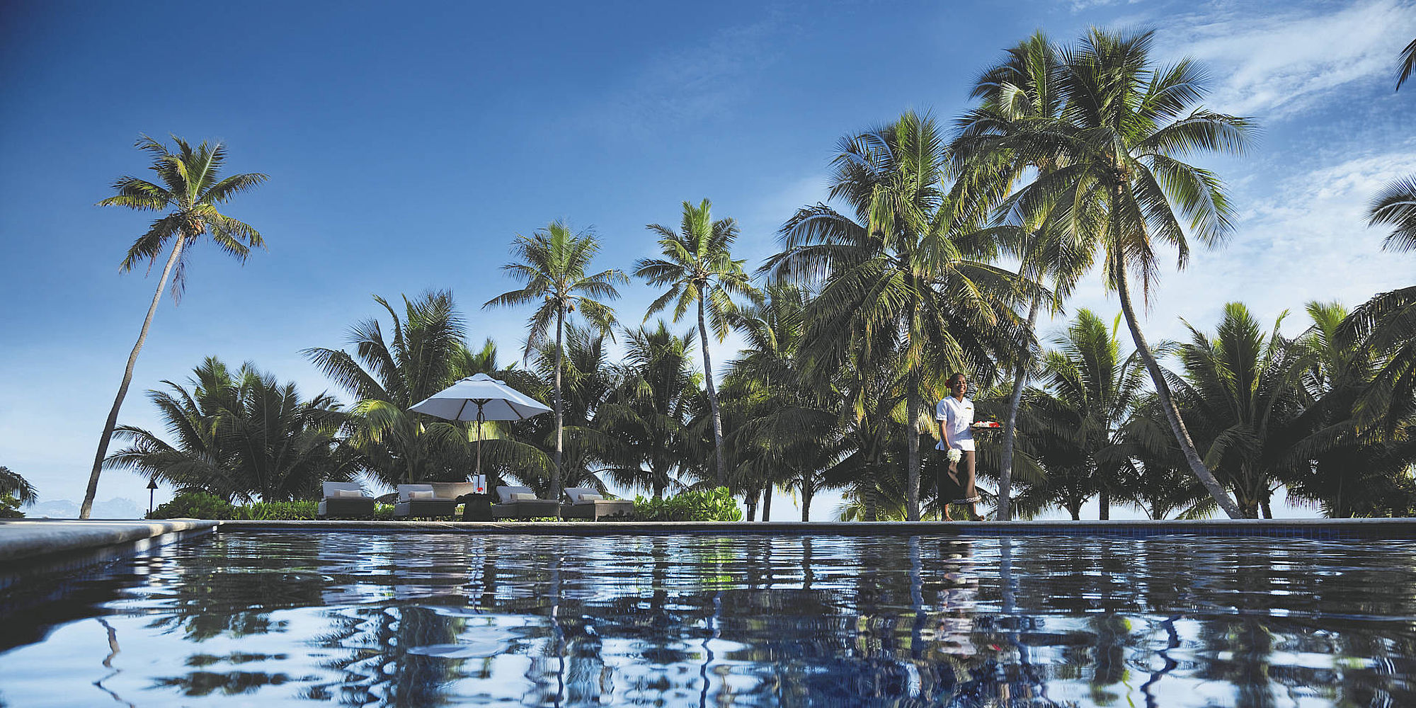 Vomo Island Resort zwembad | vakantie fiji