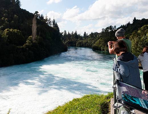 Lake Taupo Huka Falls | rondreis Nieuw-Zeeland
