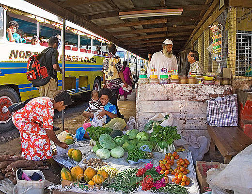 Markt in Labasa | Vakantie Fiji
