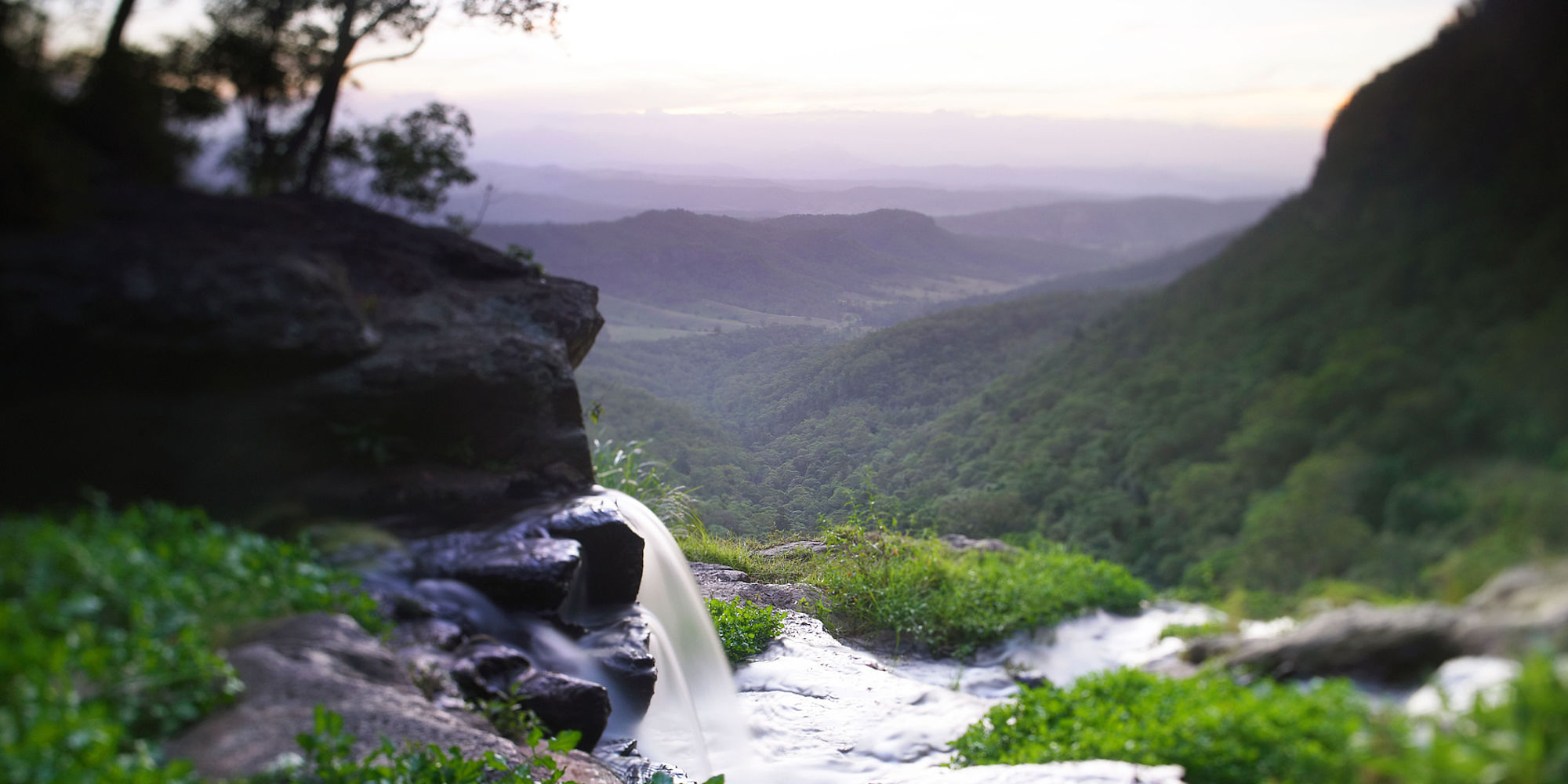 Lamington National Park waterval