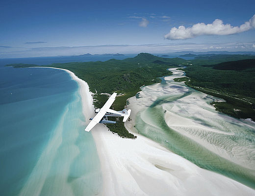 Whitsundays per watervliegtuig
