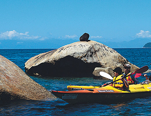 Dagexcursie naar Torrent Bay in Abel Tasman NP | excursie Nieuw-Zeeland