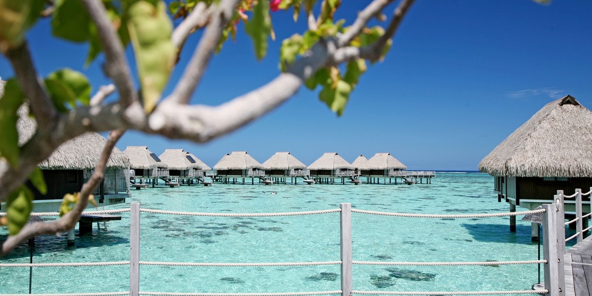 Hilton Moorea overwater bungalows | vakantie Moorea