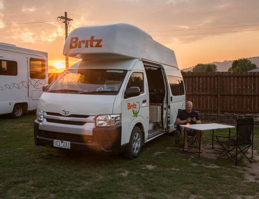 Britz Voyager | camper huren Australië