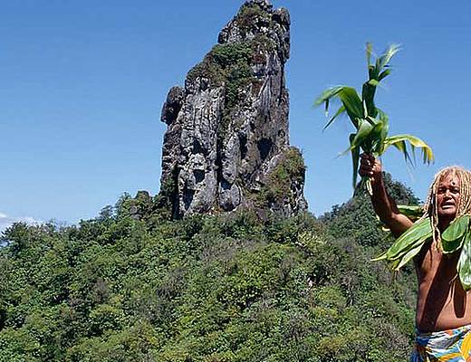 Pa eiland bewoner | vakantie Cook Eilanden
