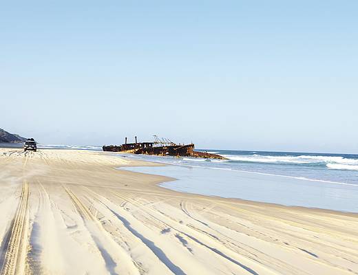 Fraser Island Maheno Wreck | rondreis Australië