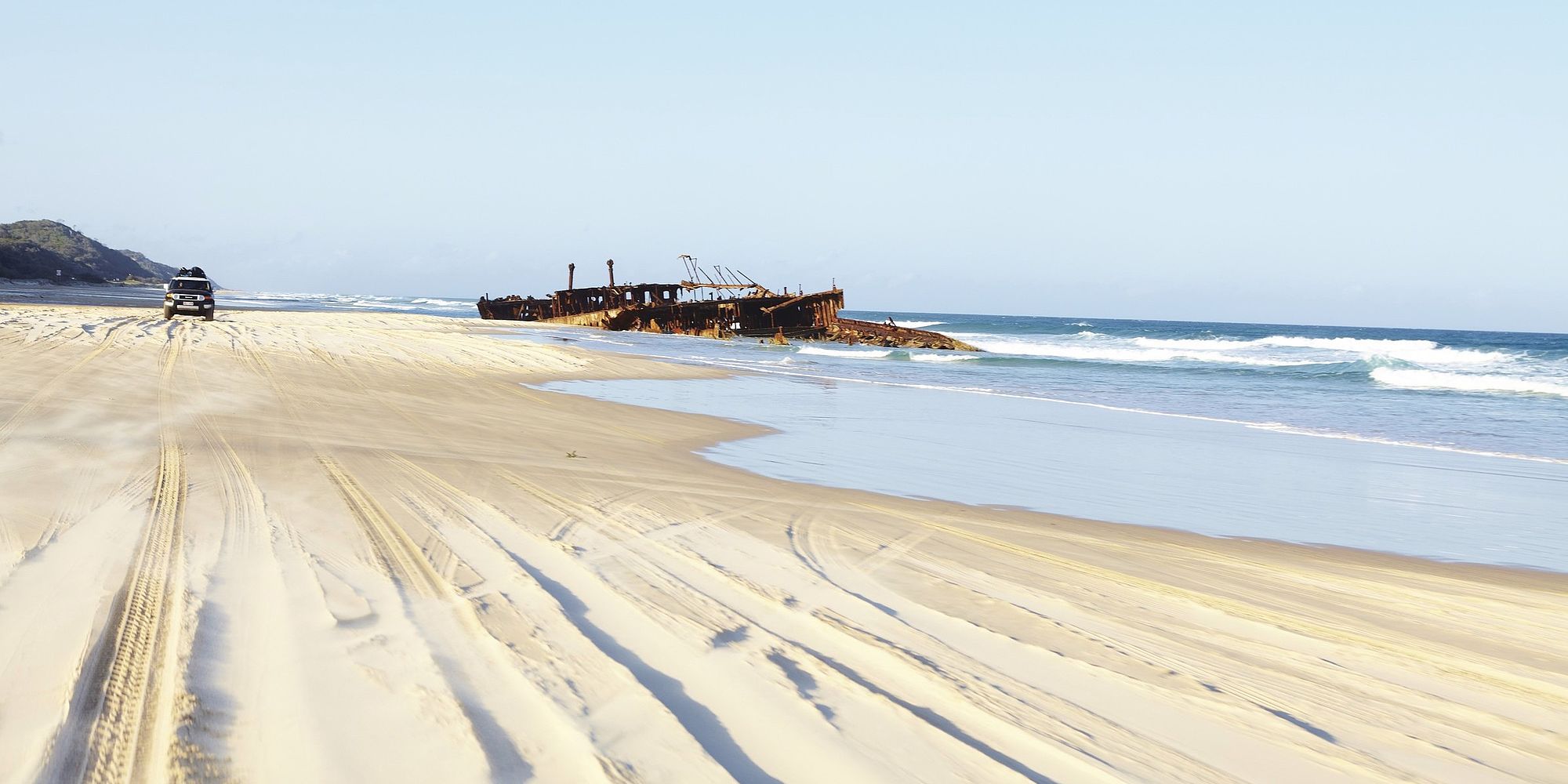 Fraser Island Maheno Wreck | rondreis Australië