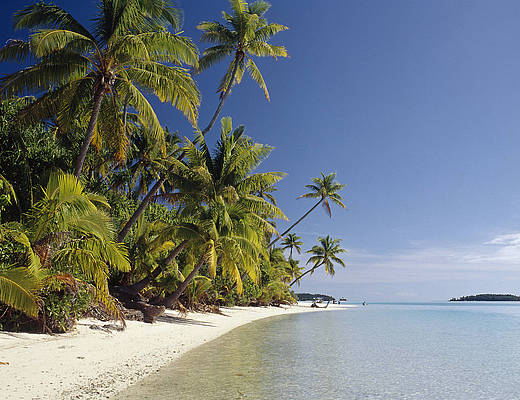 Aitutaki strand | cookeilanden