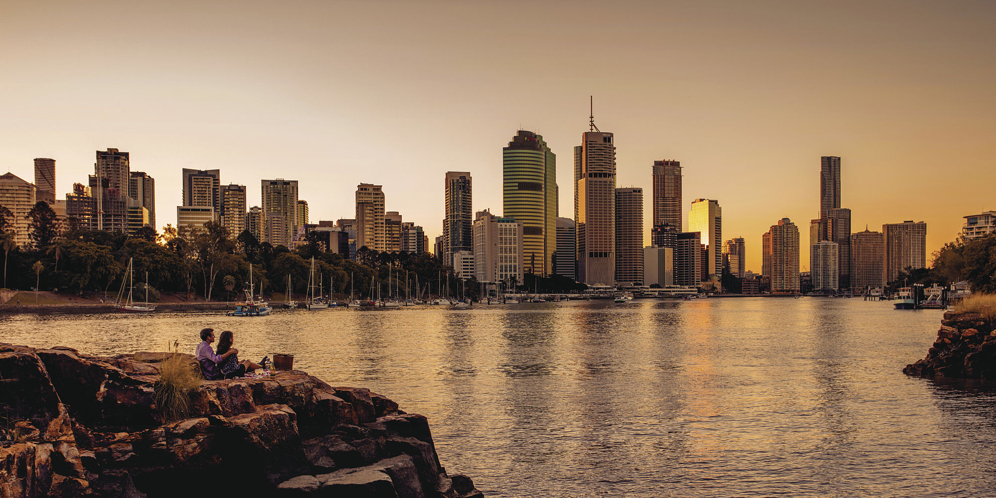 zonsondergang Brisbane | Queensland