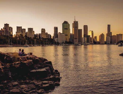 Brisbane skyline | rondreis Australië
