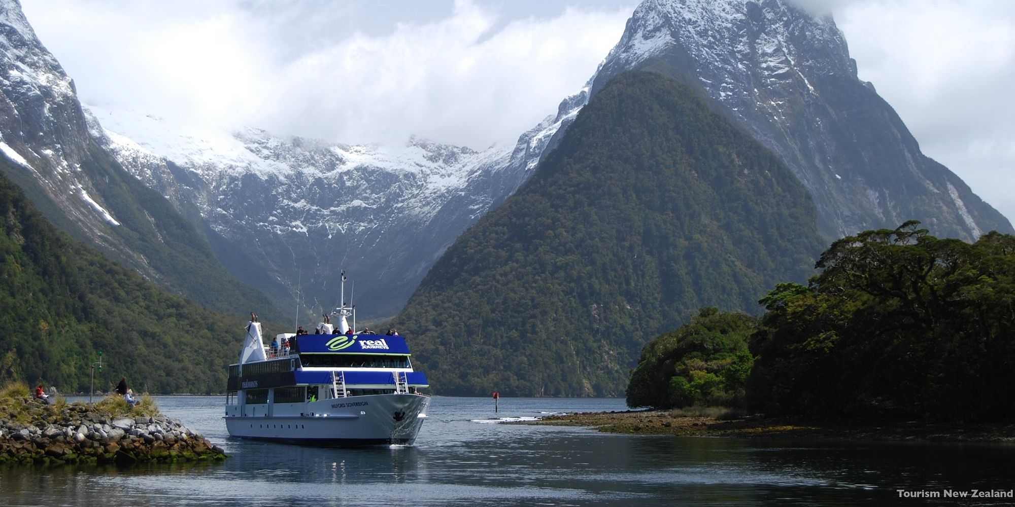 Milford Sound boottocht | rondreis Nieuw-Zeeland