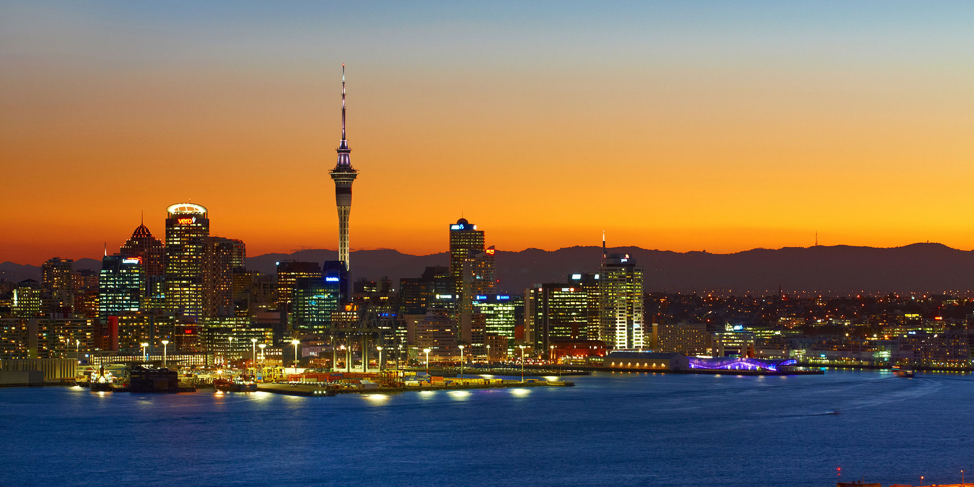 Auckland skyline | vakantie nieuw zeeland