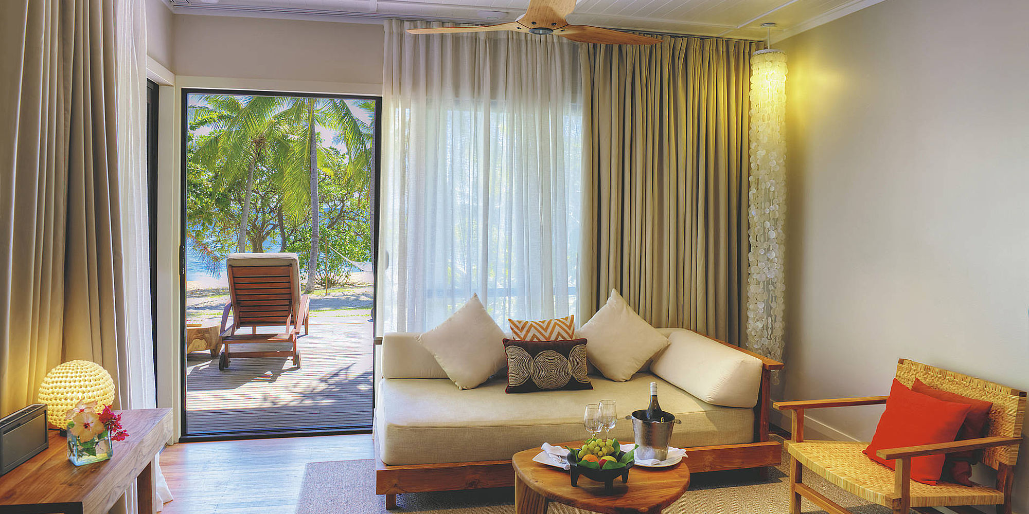 Vomo Island Resort beachfront villa | vakantie fiji