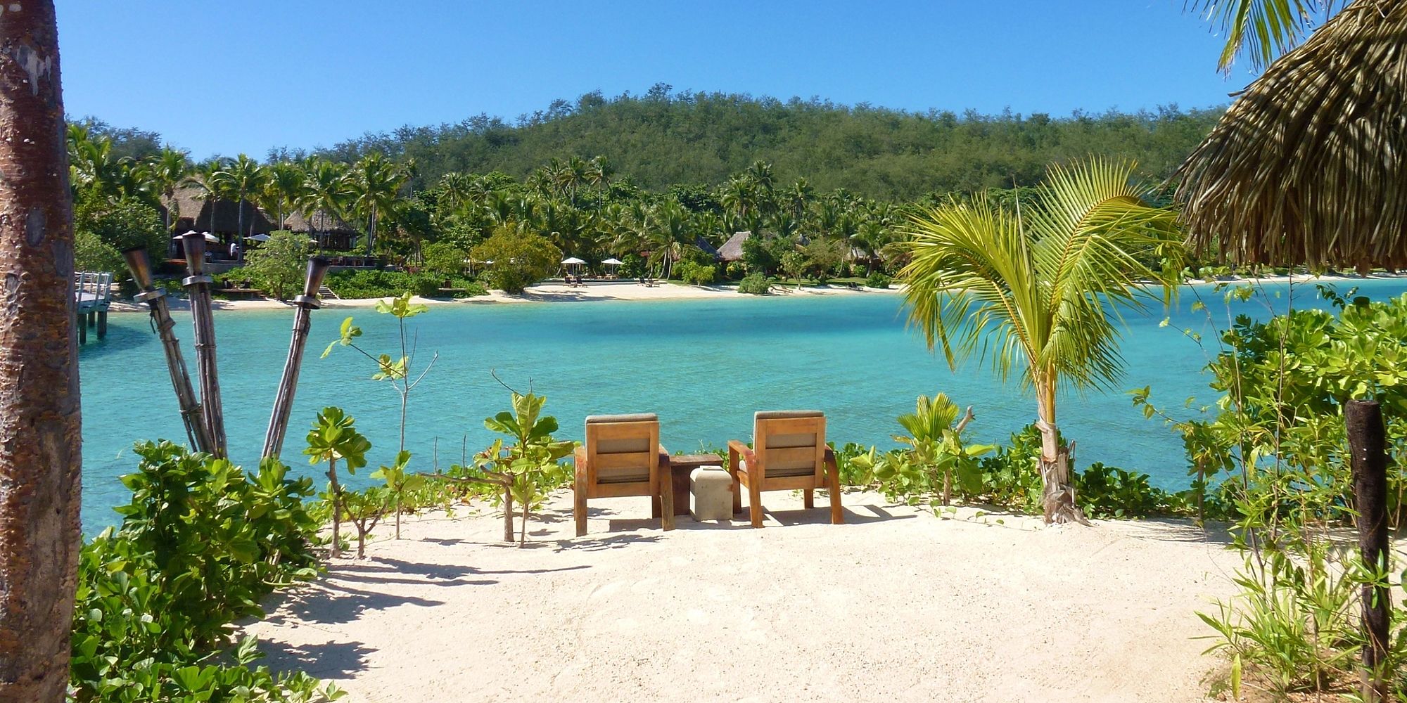 Privé strand in Fiji | Rondreis Fiji