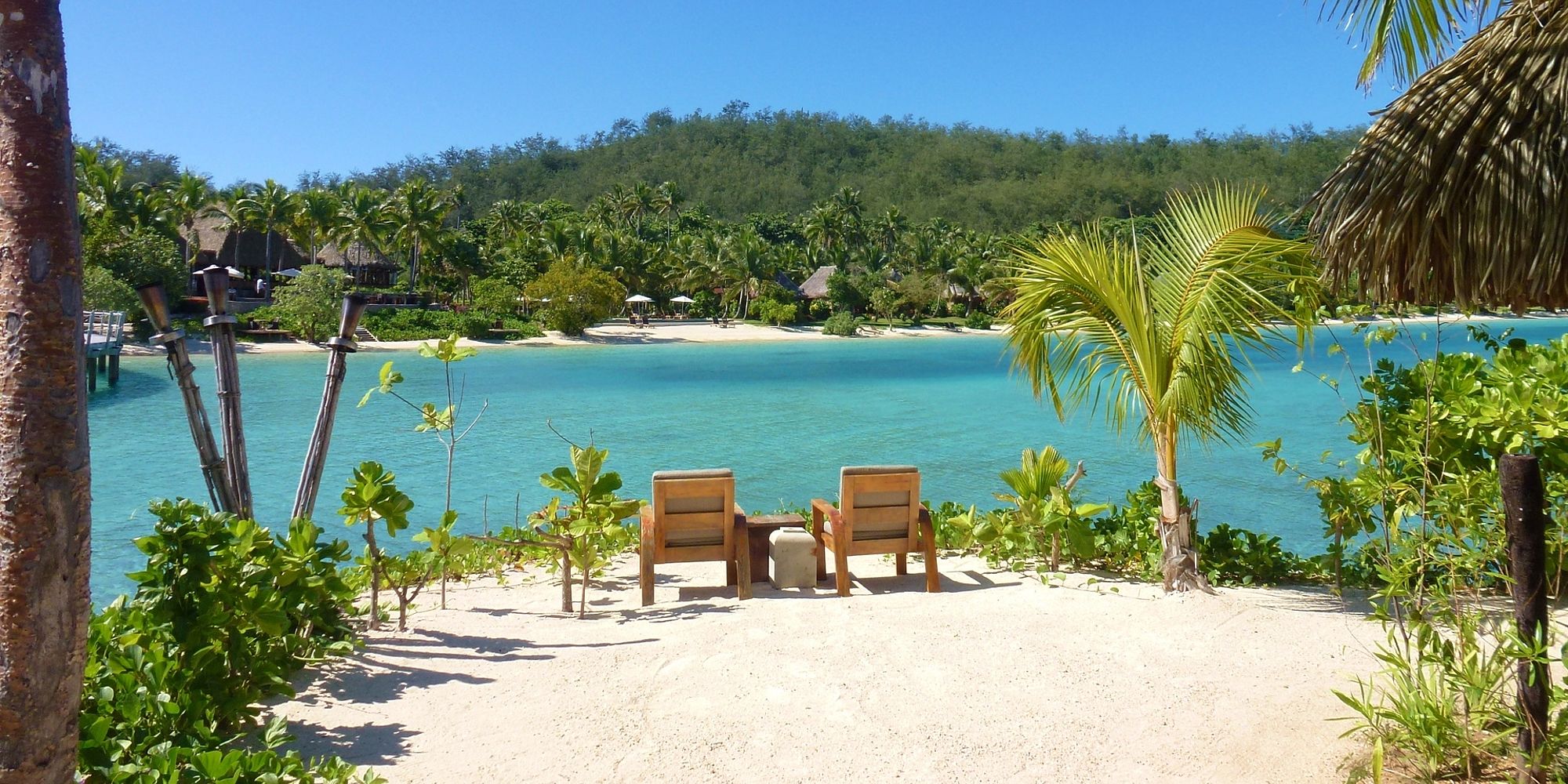 Privé strand in Fiji | Rondreis Fiji
