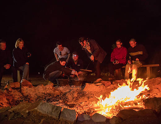 Outback kampvuur | groepsreis australie