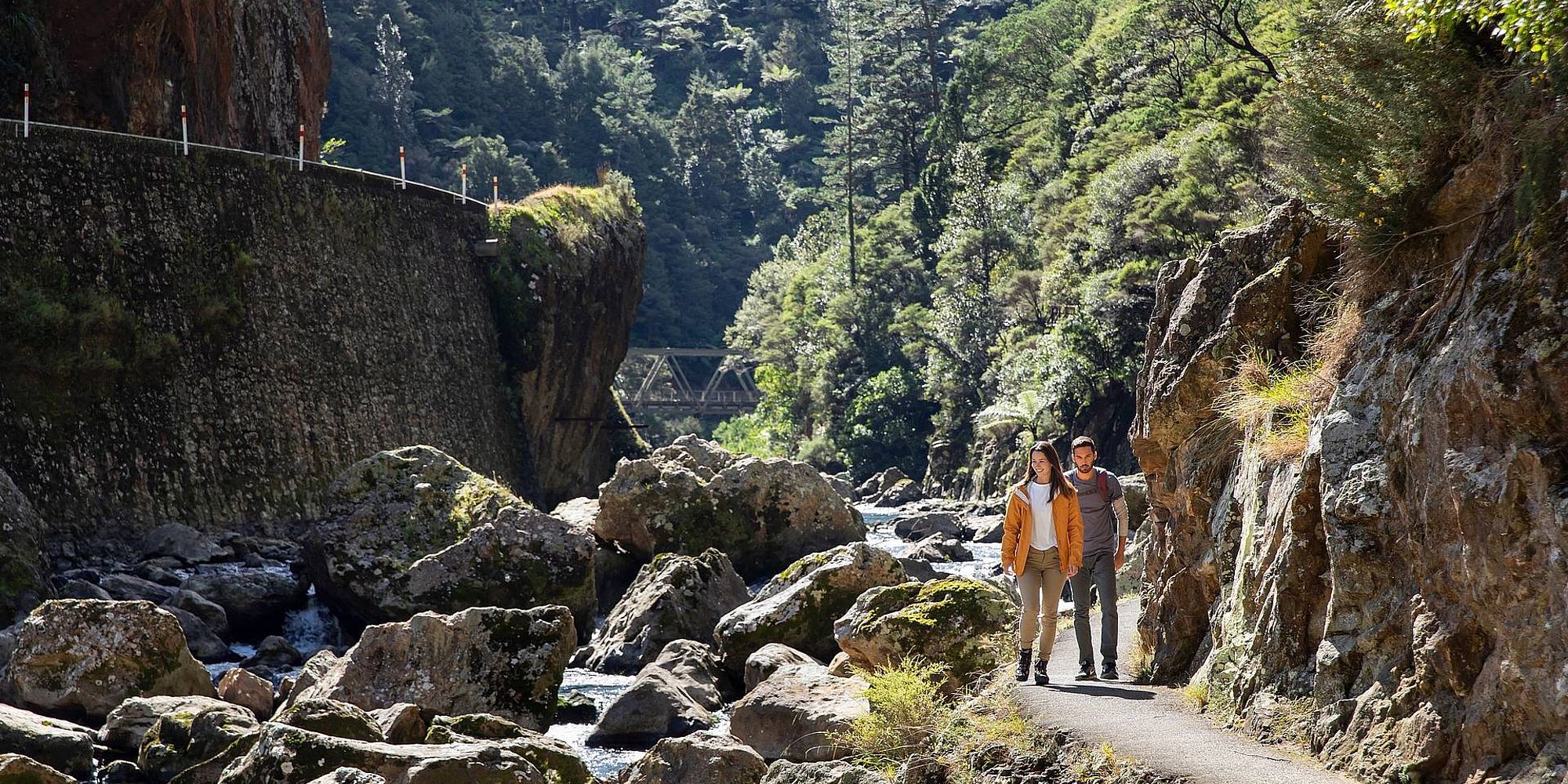 Karangahake Gorge | rondreis Nieuw-Zeeland
