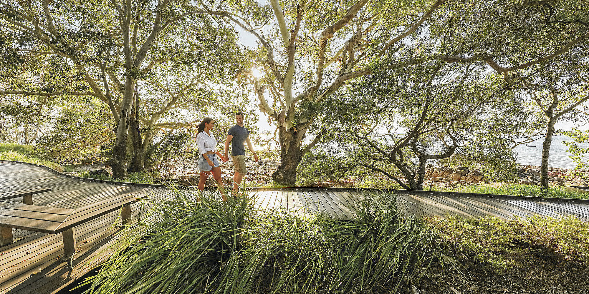 Boardwalk Town of 1770 ©Tourism and Events Queensland