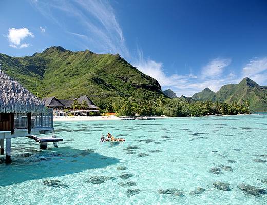 Moorea overwater bungalows | vakantie frans polynesie