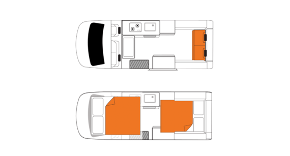 Britz Voyager interieur Britz Voyager interieur
