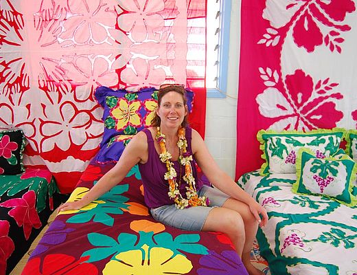 Margret in Mangaia