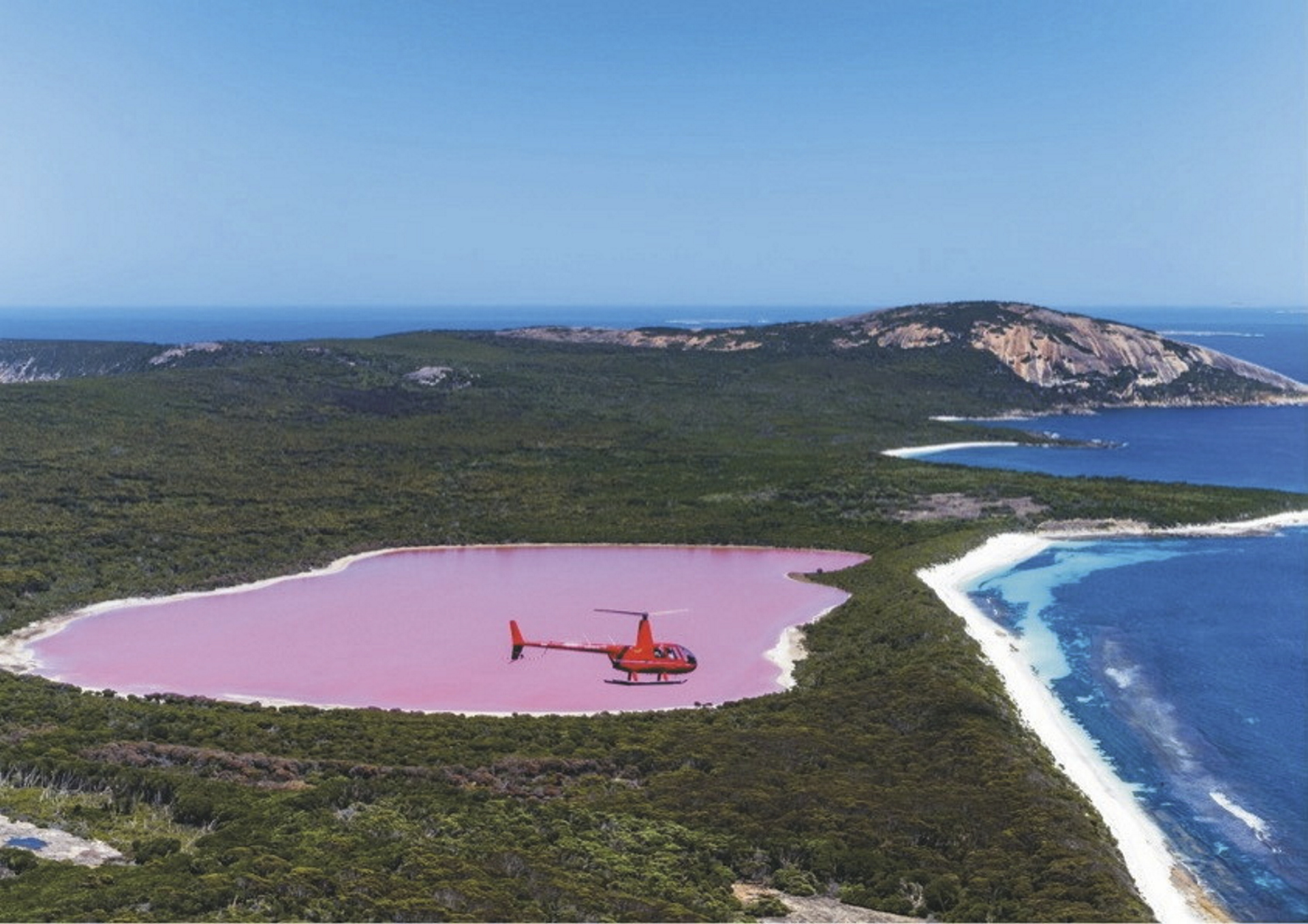 Lake Hillier per helikopter | Excursie Western Australia